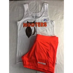 B33 #25 New Hooters Girl Super Sexy Uniform Tank & New Shorts Size Small/U thumbnail 4