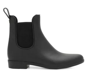 Sam Edelman Tinsley Rubber Chelsea Boots in Black Matte Size 6 thumbnail 1