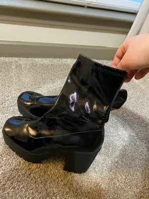 Black Sock Boots ASOS thumbnail 3