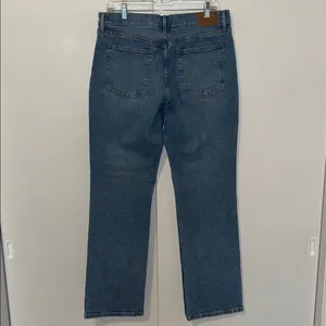 ABLE High Rise Straight Leg Jeans Stretch Denim Women’s 31 thumbnail 5