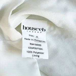 House of CB Womens Orla White Chiffon Strappy Corset Bustier Top Size‎ M thumbnail 7