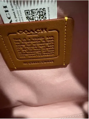 NEW Coach Denim Cargo Tote Ballerina Pink Standard CBG45 NWT thumbnail 12