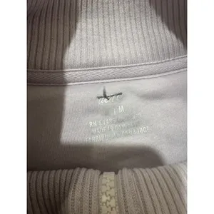 Aerie‎ Sherpa Half Zip Pullover Purple Fleece Sweatshirt Women's Medium NWOT thumbnail 7