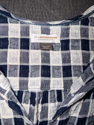 Pilcro and the Letterpress Anthropologie Neve Tiered Blouse thumbnail 2