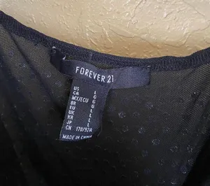 Forever 21 bedazzled jewel bustier bodysuit thumbnail 3