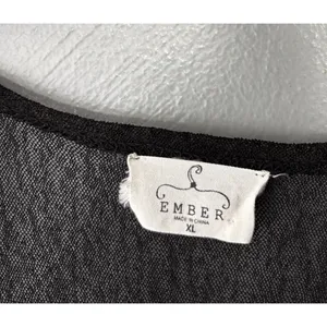 Ember Sheer Duster Size XL Black Dark Romantic Cardigan Fairy Grunge Whimsigoth thumbnail 7