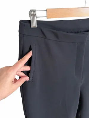 Lululemon On The Move 28” Trouser Pants Black Size 10 thumbnail 4