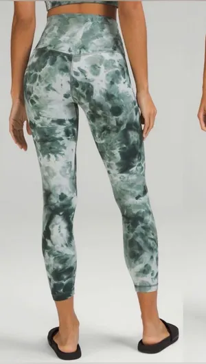 LULULEMON Women’s Align High Rise Tie Dye Pants in Starlight Smoked Spruce thumbnail 1