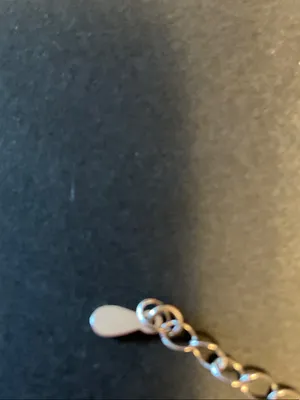 Minimalist Silver Pendant Necklace in Silver thumbnail 7