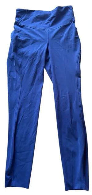 Lululemon Base Pace High-Rise Tight 25" Symphony Blue size 6 EUC Run Gym Yoga thumbnail 1