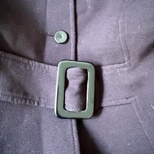 Arthur S Levine Black Belted Jacket Blazer thumbnail 9