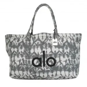 Alo Yoga Grey Tie Dye Shopper Tote Bag thumbnail 1