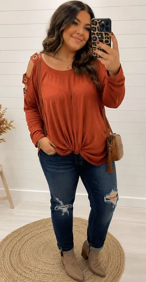 Cato Top Long Sleeve thumbnail 1