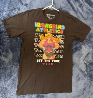 Iron Grind Athletics Tee Black Size L thumbnail 1