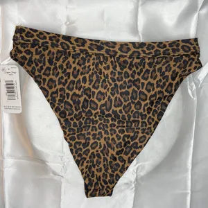 Dippin' Daisy's Women’s Animal Print Ultra High Waist Bikini Bottoms Size Medium thumbnail 11