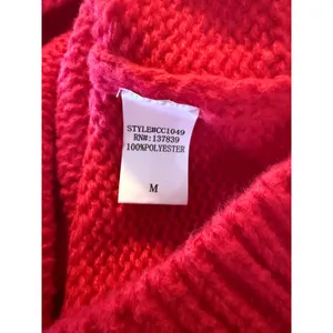 Luna Ivy red Bow Cardigan Sweater M Coquette NEW peppy Y2K cottage Anthro dainty thumbnail 5