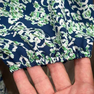 Like New Anthro Maeve Floral Button Front Self Tie Dress Size Medium thumbnail 6