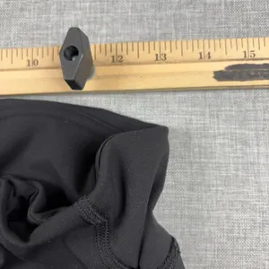 Lululemon Leggings Womens 10 Black Capri Drawstring Side Pocket Running Yoga Gym thumbnail 7