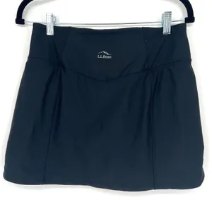 L.L. Bean Everyday Performance Skort Women's Small Black Active UPF 50+ Outdoor‎ thumbnail 3
