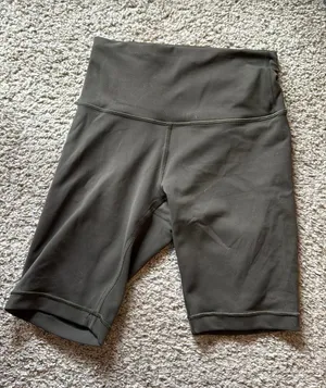 Lululemon Wunder Under Biker Shorts 8in  thumbnail 1