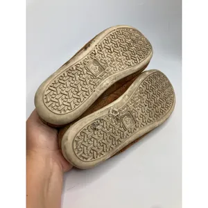 Spenco Siesta Loafers Womens 7.5 Brown Good Suede Laser Cut Perforated Slip On thumbnail 8