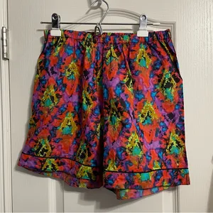 NWT Connor & Blake Brielle Shorts Y2K Streetwear Boho Dopamine Maximalist Resort thumbnail 2
