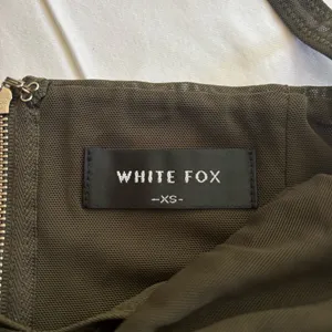 White Fox Olive Green Boutique Corset Halter Tank Top thumbnail 4
