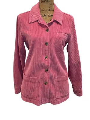 Pink Corduroy Button thumbnail 2