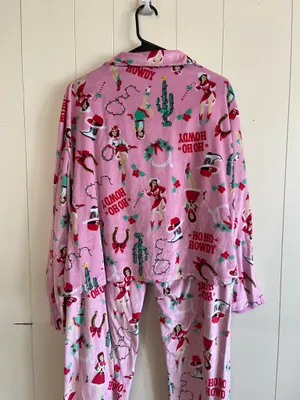 Holiday Time holiday pajamas in pink - Size XL thumbnail 5
