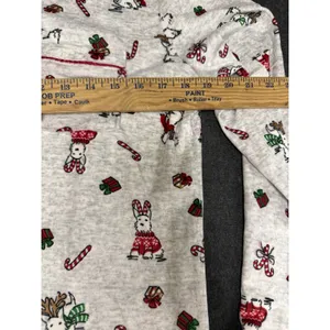 Laura‎ Ashley Pajama Set West Highland Dog Scottie sz M Christmas Westie Soft thumbnail 4