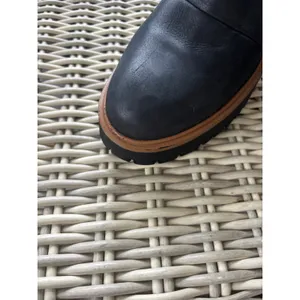 Free People‎ Jack Zip Leather Boot Size 41 boho heel platform equestrian layered thumbnail 8