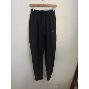 Adidas Women W WVN Cargo Pants Black Training Joggers XS NEW thumbnail 2