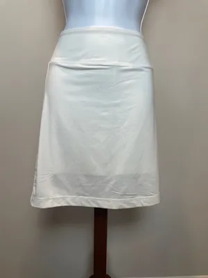 J.Jill A‑Line Knit Skort Size M White Athleisure Activewear thumbnail 2