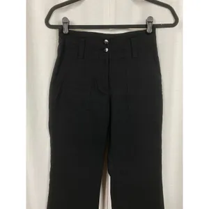 Anthropologie Maeve Black The Naomi Wide Leg Pants Sz.0 thumbnail 6
