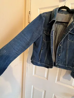 New York & Company Women's Classic Button-Front Denim Jean Jacket thumbnail 2