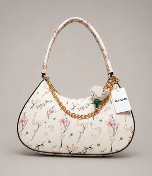 "New ALDO Floral Shoulder Bag with Tags – Elegant Spring/Summer Purse" thumbnail 1