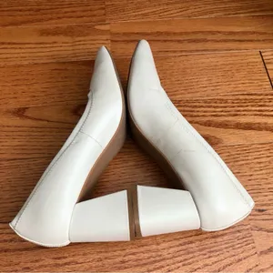 Gentle Souls by Kenneth Cole Dionne Pointed Toe Pumps White Stone Women's 7.5M thumbnail 11