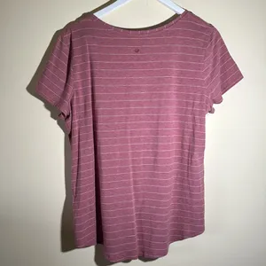 Lululemon Women Scoop neck short sleeve Sz 12 thumbnail 2