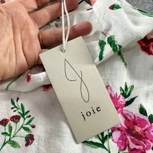 Joie Mini Shift Dress White Floral‎ Linen Blend Sleeveless Small NWT Brunch thumbnail 6
