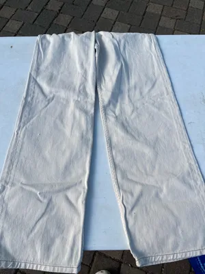 Motel Rocks Wide Leg Jeans in Light Gray thumbnail 3