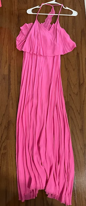 Altar'd State Pink Maxi Dress thumbnail 1