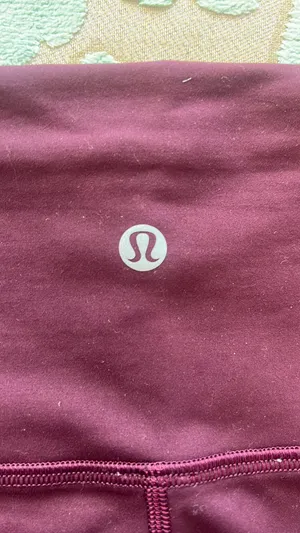 Lululemon Biker Shorts In Maroon thumbnail 2