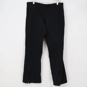 Nike Pants Womens L Therma-FIT Black Zippered Pocket Ankle Zip Excellent thumbnail 4