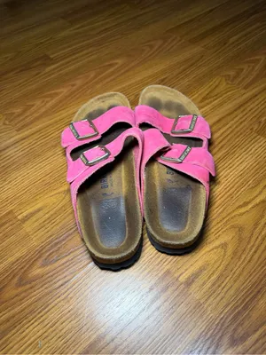 Birkenstock Arizona Pink Barbie Slip On sandals 40 size 9. thumbnail 4