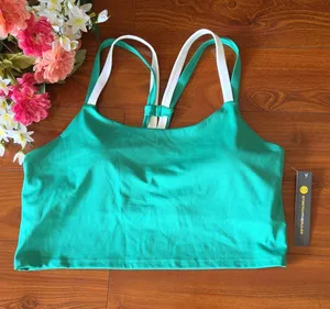 BNWT Sports Bra, Green Double-Strap, Size XL thumbnail 1