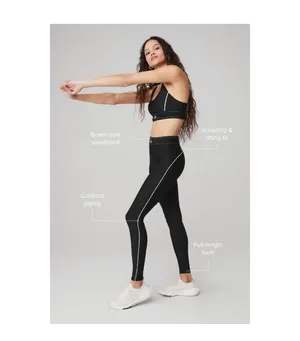 Alo Airlift High-Waist Suit Up Legging Black/White XS thumbnail 11