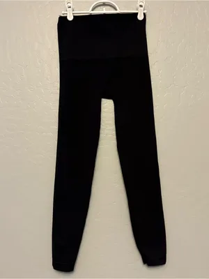 Spanx look at me now seamless leggings in black size large thumbnail 9