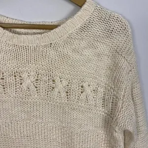 American Eagle Chunky Knit Wool Blend Fisherman Sweater thumbnail 4