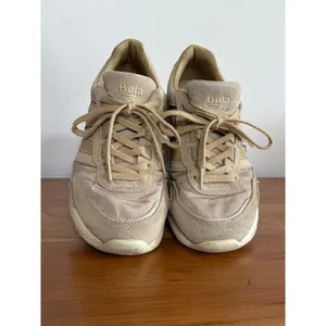 Gola‎ Chicago Glimmer Gold Sun Metallic Suede Sneakers CLB428 Womens 6 thumbnail 4