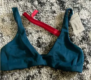 Left on Friday Sunday Top Blue Size M thumbnail 1